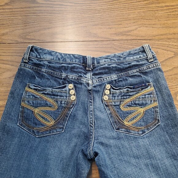 Seven 7 Boot Cut Jeans with detailed back pocket and design - 31 - Picture 3 of 9